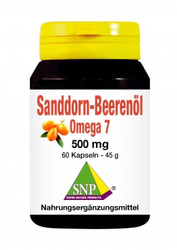 Sanddorn-Beeren�l 500 mg omega 7