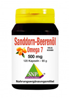 Sanddorn-Beerenöl 500 mg omega 7  120 Kapseln